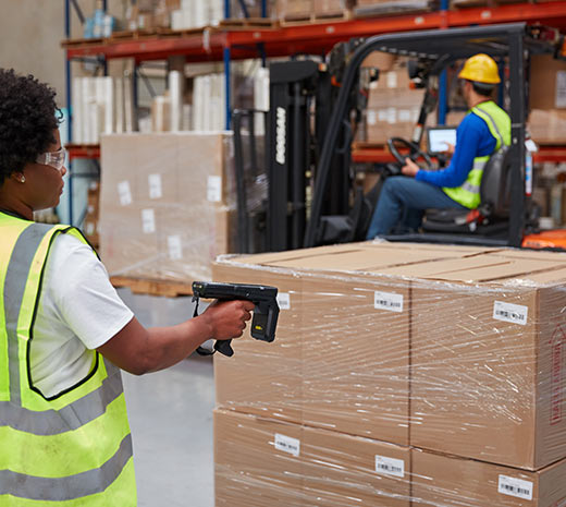 manufacturing warehouse-3 RFID